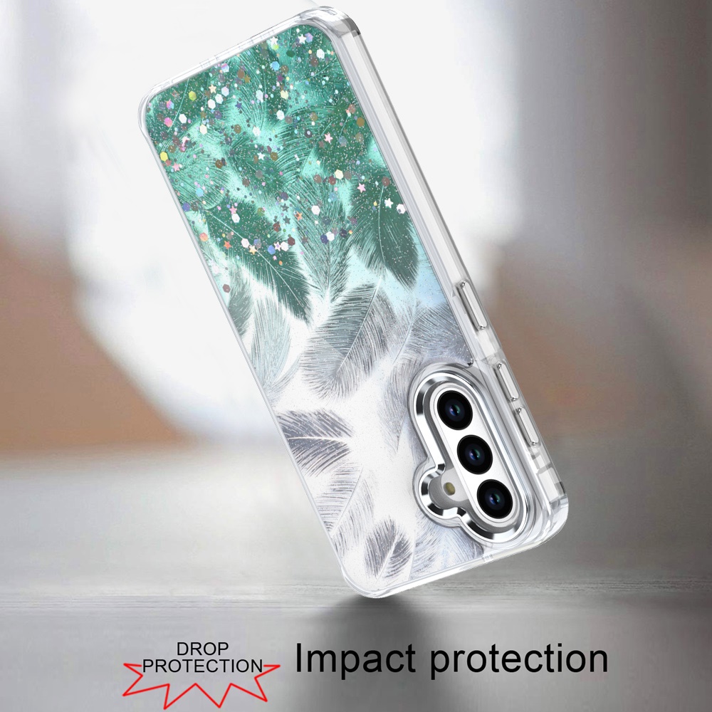 Für Samsung Galaxy A26 Epoxy Glitter Shimmer Hybrid Hülle - - Bild 9 von 15