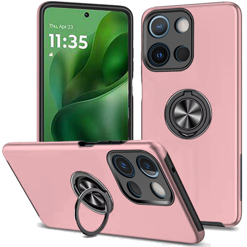 Für Moto G Power 5G 2025 CHIEF Öllackiert Magnet Ring Ständer Hülle - - Bild 11 von 18