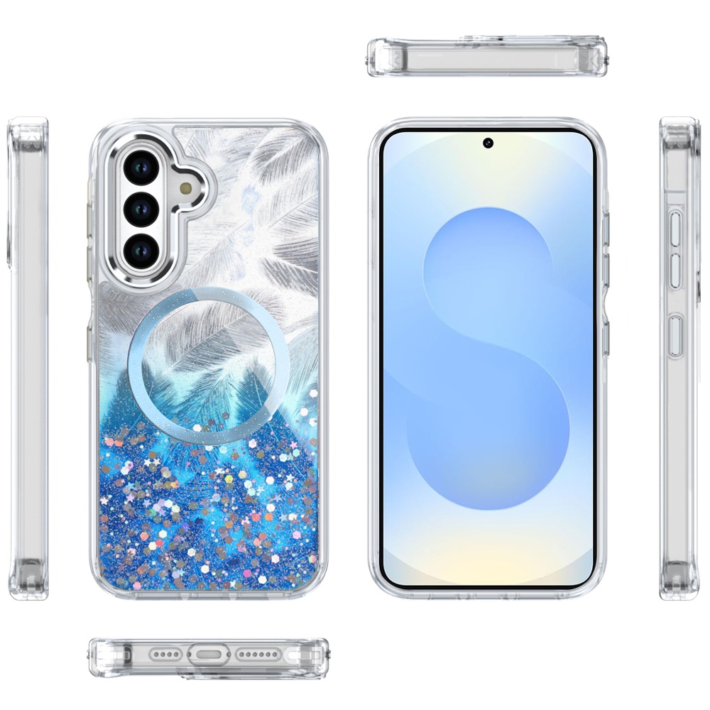 Funda híbrida círculo magnético brillante epoxi para Samsung S25/S24 Plus - - Imagen 10 de 18