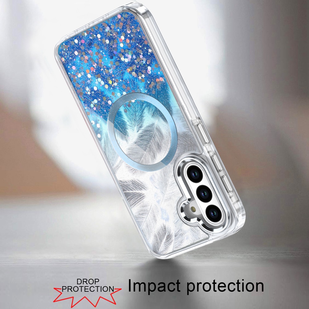 Funda híbrida círculo magnético brillante epoxi para Samsung S25/S24 Plus - - Imagen 12 de 18