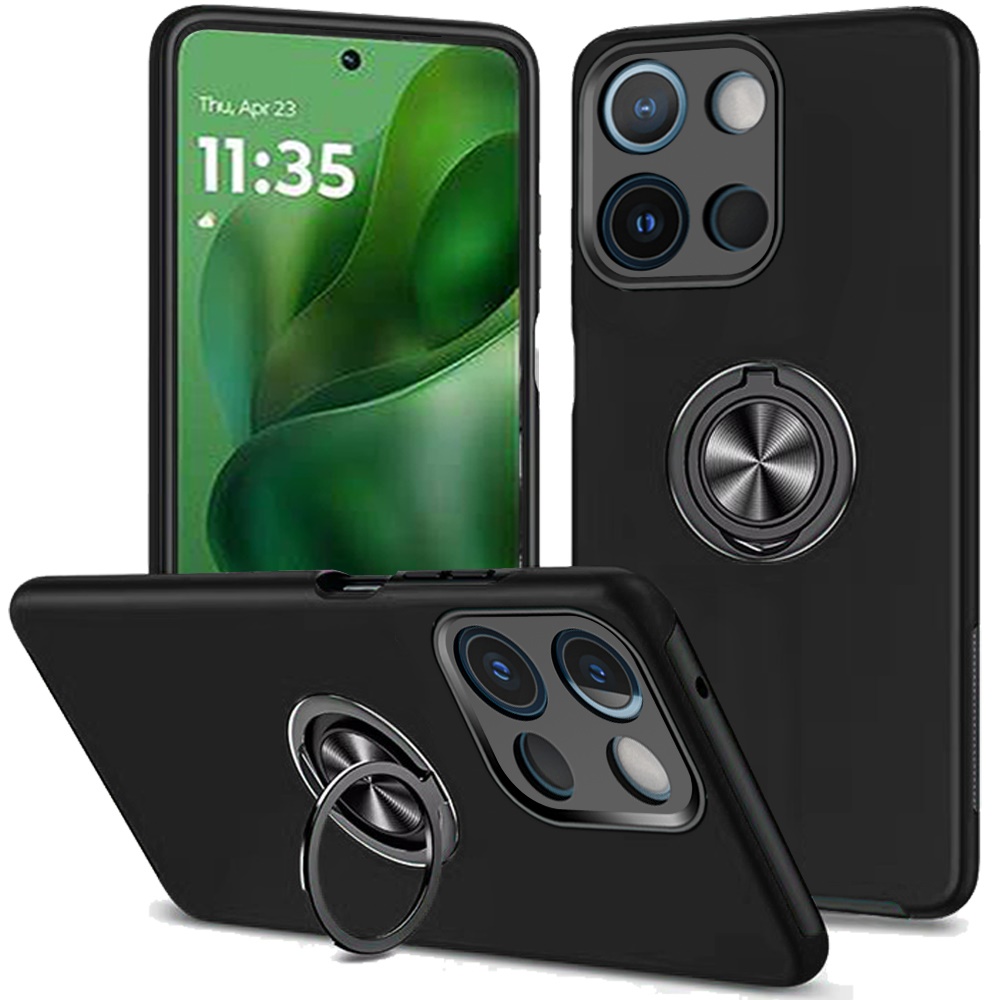 Für Moto G Power 5G 2025 CHIEF Öllackiert Magnet Ring Ständer Hülle - - Bild 15 von 18