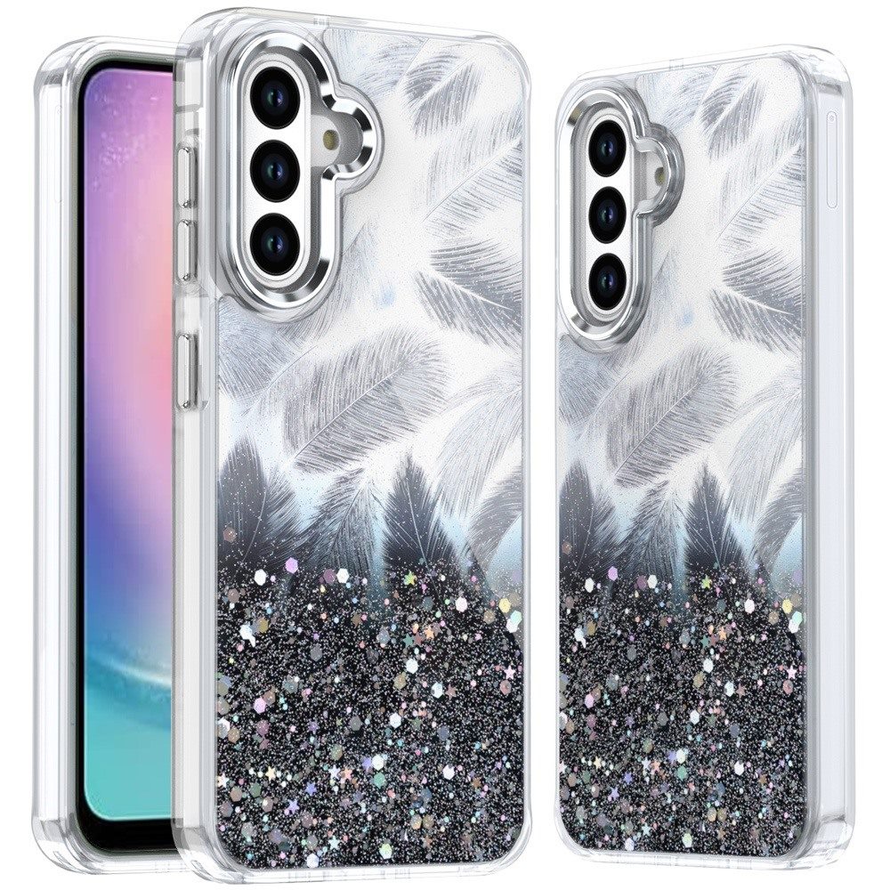 Für Samsung Galaxy A26 Epoxy Glitter Shimmer Hybrid Hülle - - Bild 10 von 15