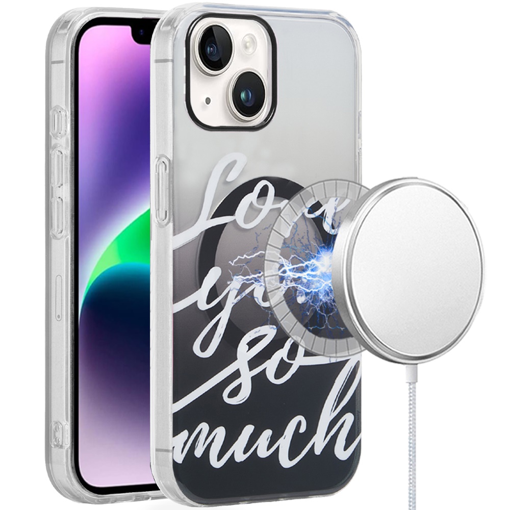 Für iPhone 14/13 IMD TPU Hülle - Double Layer Design mit - Bild 26 von 30