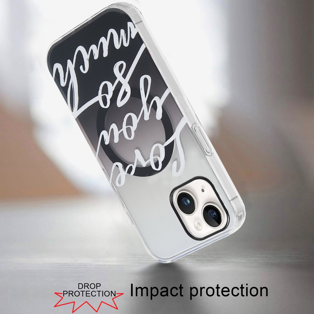 Für iPhone 14/13 IMD TPU Hülle - Double Layer Design mit - Bild 27 von 30