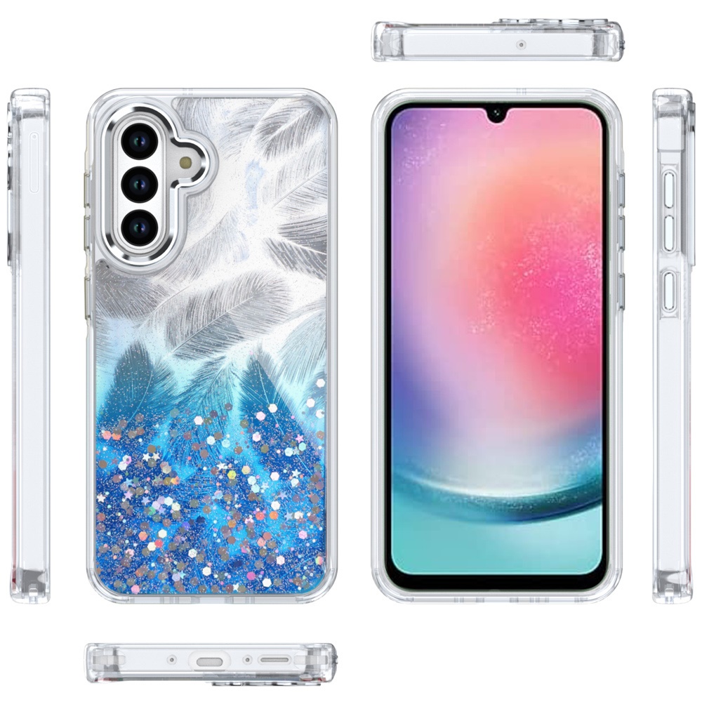 Für Samsung Galaxy A26 Epoxy Glitter Shimmer Hybrid Hülle - - Bild 13 von 15