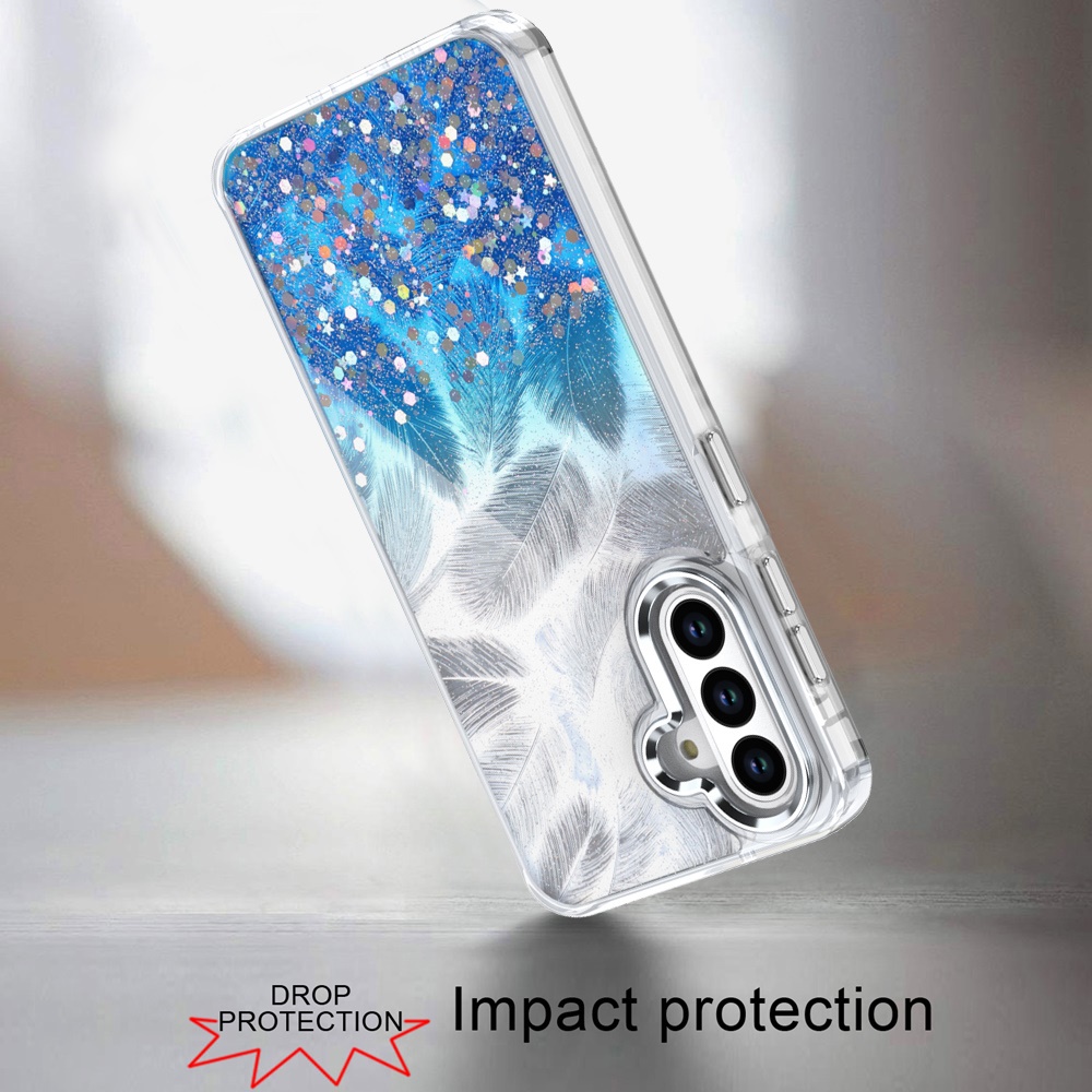 Für Samsung Galaxy A26 Epoxy Glitter Shimmer Hybrid Hülle - - Bild 14 von 15