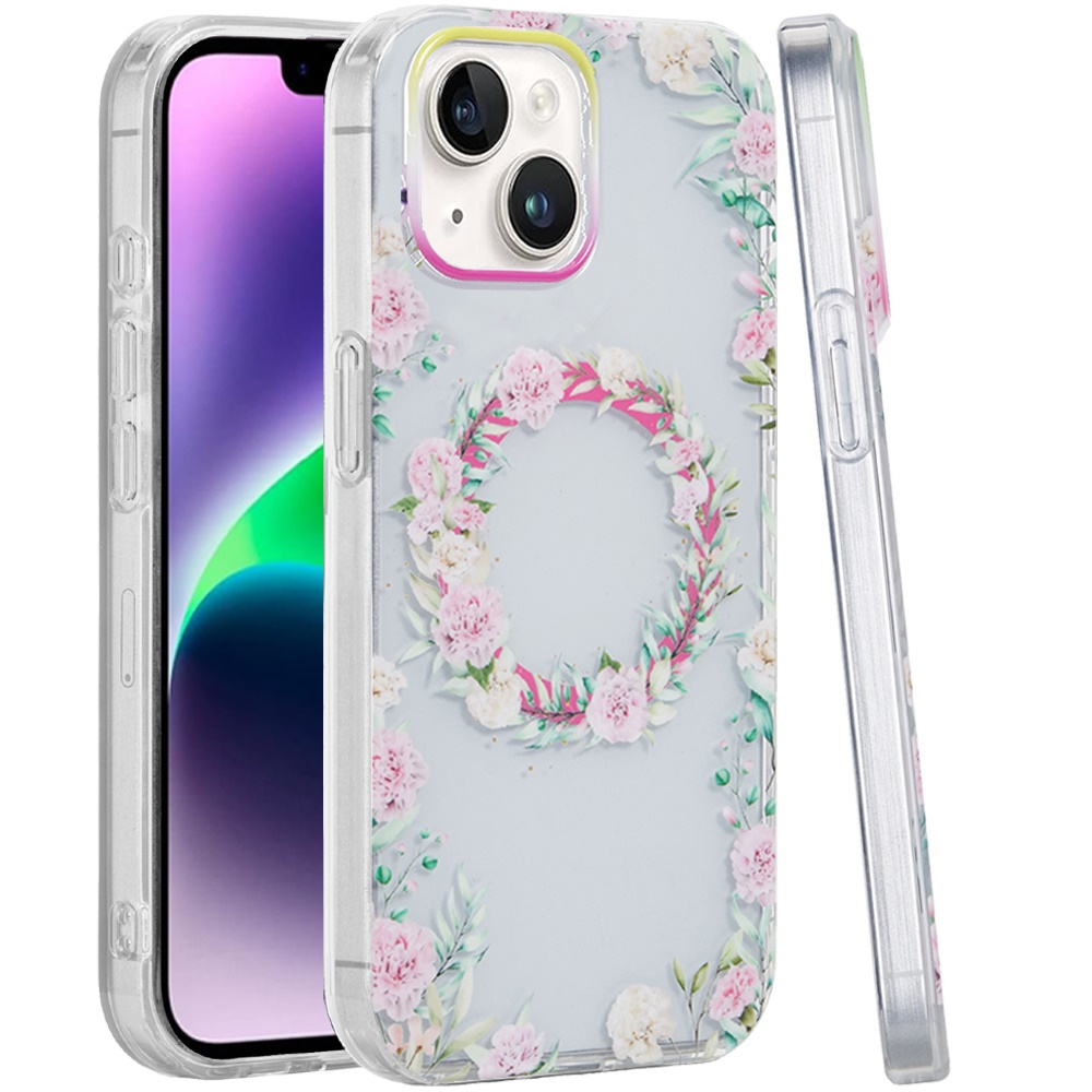 Für iPhone 14/13 IMD TPU Hülle - Double Layer Design mit - Bild 4 von 30