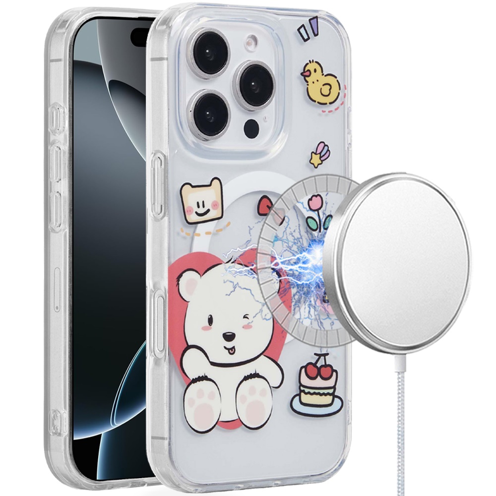 Für iPhone 16 Pro Hülle - Magnetisch TPU, - Bild 28 von 45