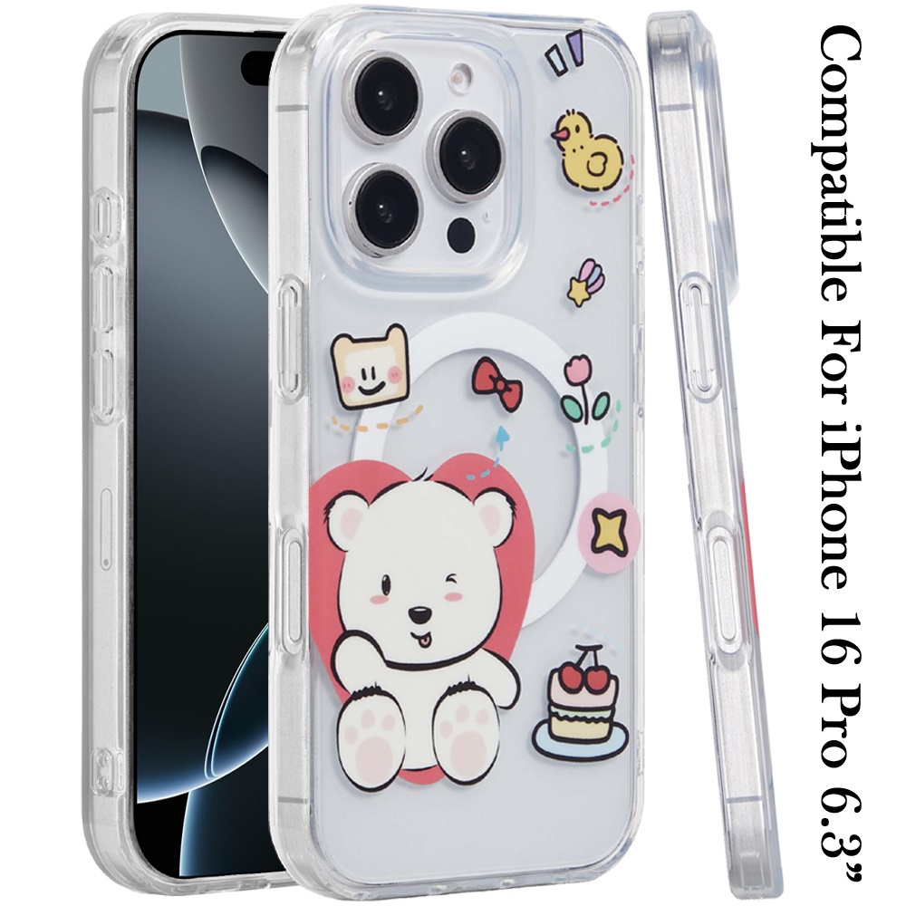 Für iPhone 16 Pro Hülle - Magnetisch TPU, - Bild 29 von 45