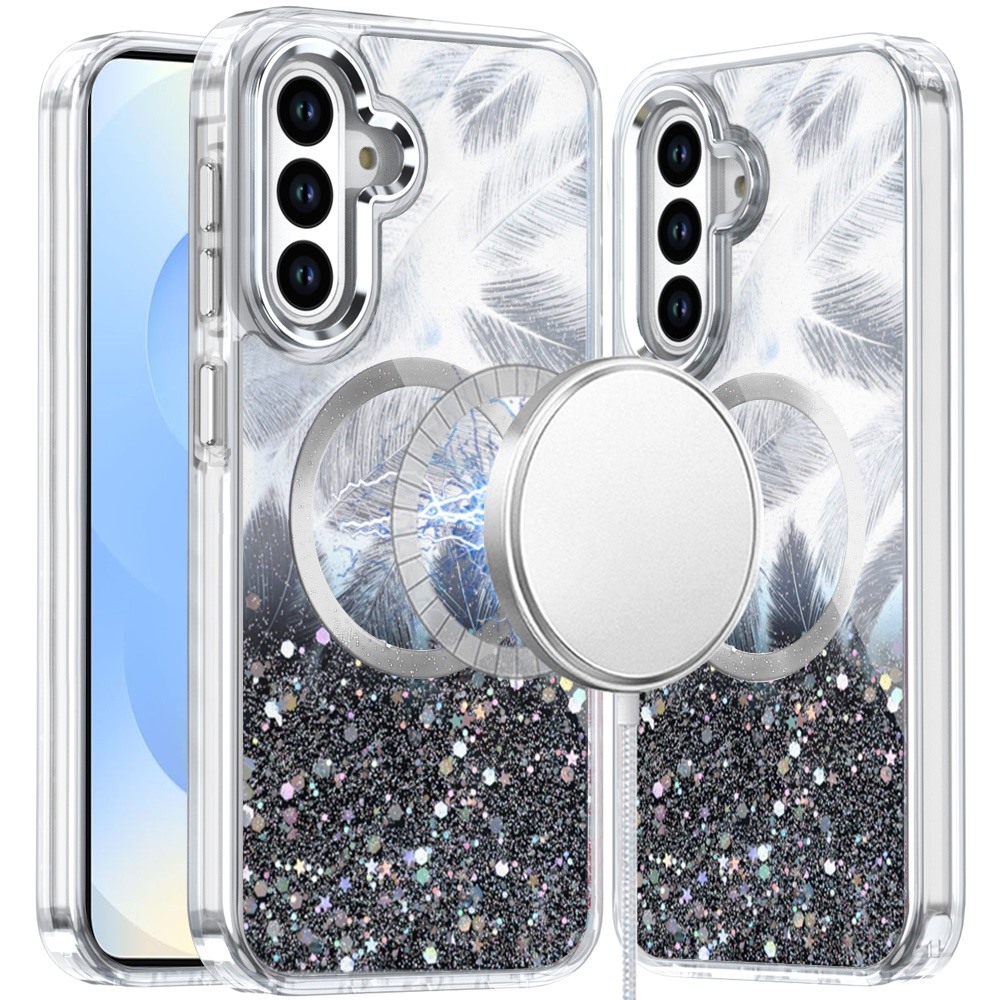 Funda híbrida círculo magnético brillante epoxi para Samsung S25/S24 Plus - - Imagen 13 de 18