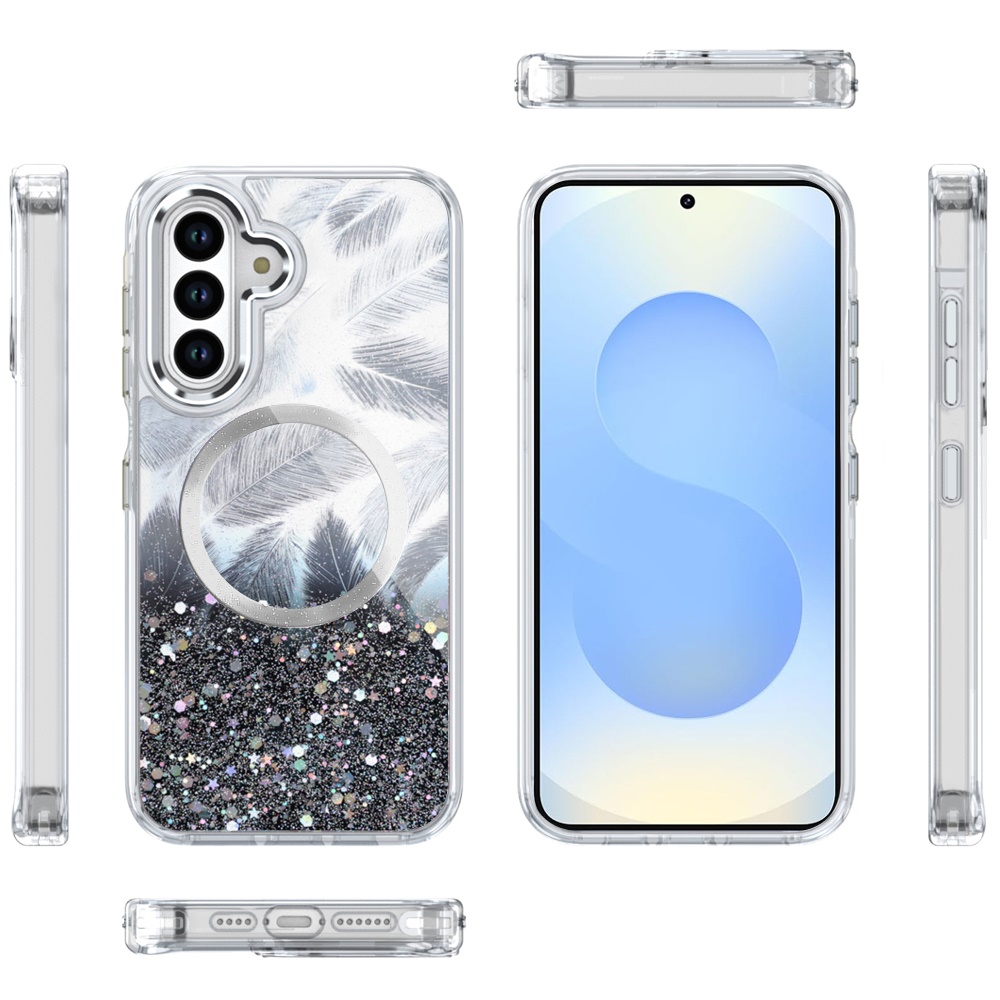 Funda híbrida círculo magnético brillante epoxi para Samsung S25/S24 Plus - - Imagen 15 de 18
