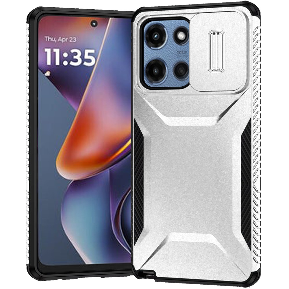 Custodia ibrida per Moto G 5G 2025 U Design - rosa caldo con rivestimento finestra fotocamera - Foto 37 di 40