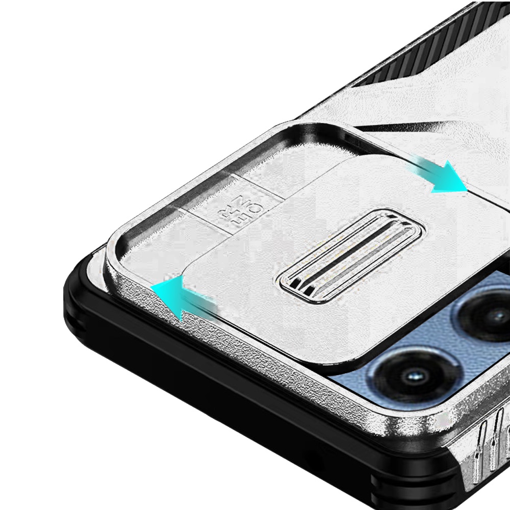 Custodia ibrida per Moto G 5G 2025 U Design - rosa caldo con rivestimento finestra fotocamera - Foto 40 di 40