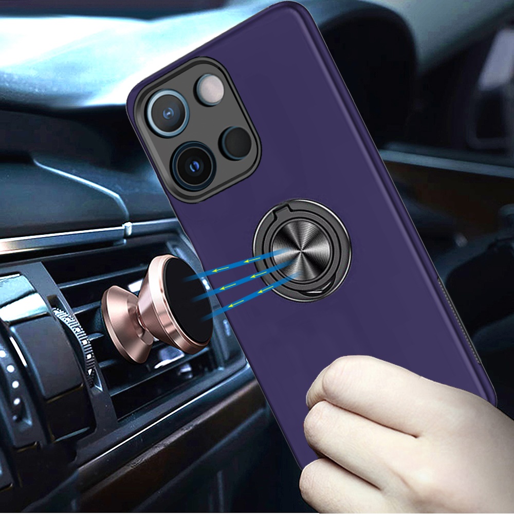 Für Moto G Power 5G 2025 CHIEF Öllackiert Magnet Ring Ständer Hülle - - Bild 17 von 18