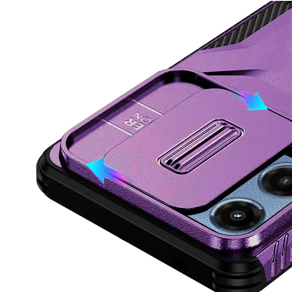 Custodia ibrida per Moto G 5G 2025 U Design - rosa caldo con rivestimento finestra fotocamera - Foto 36 di 40