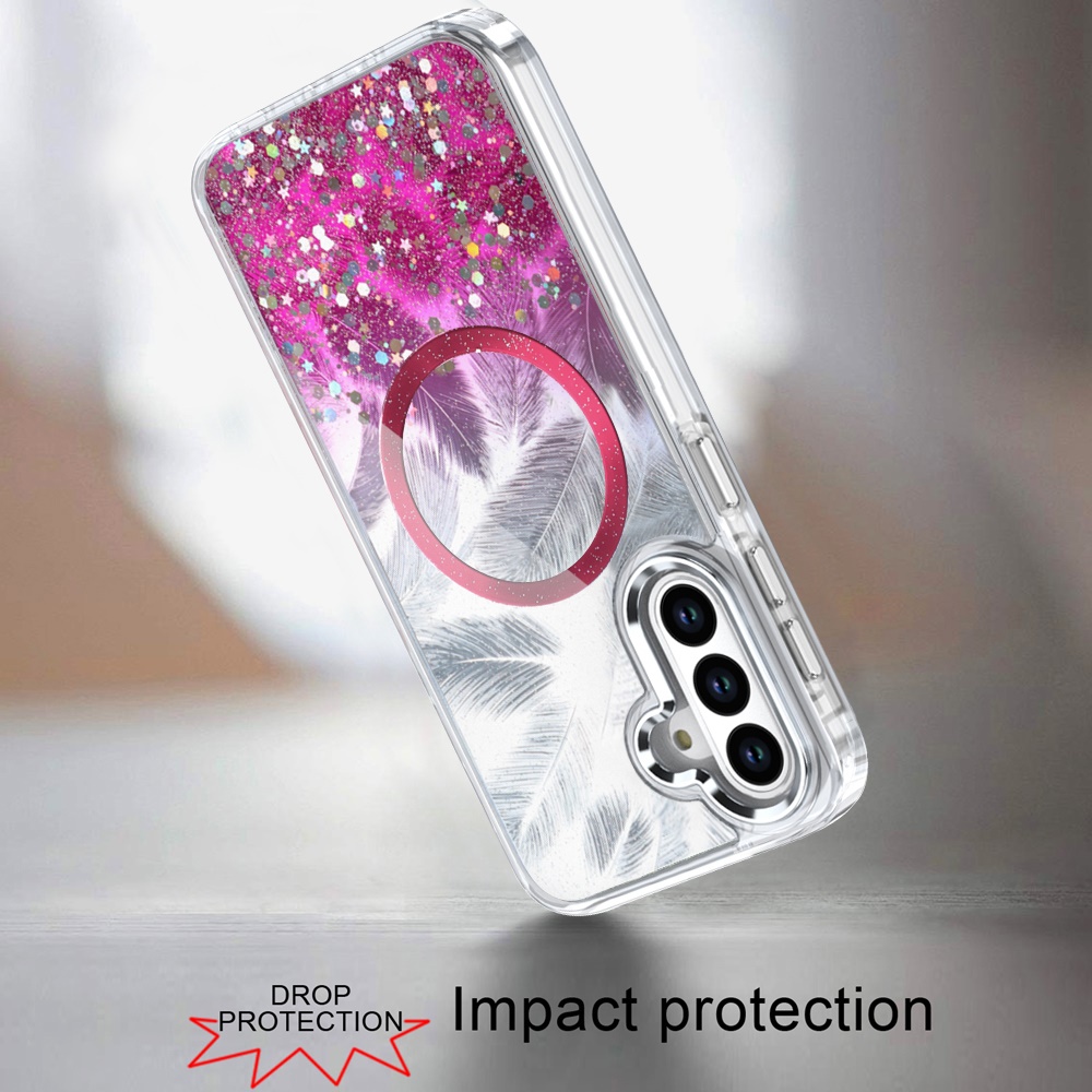 Funda híbrida círculo magnético brillante epoxi para Samsung S25/S24 Plus - - Imagen 18 de 18