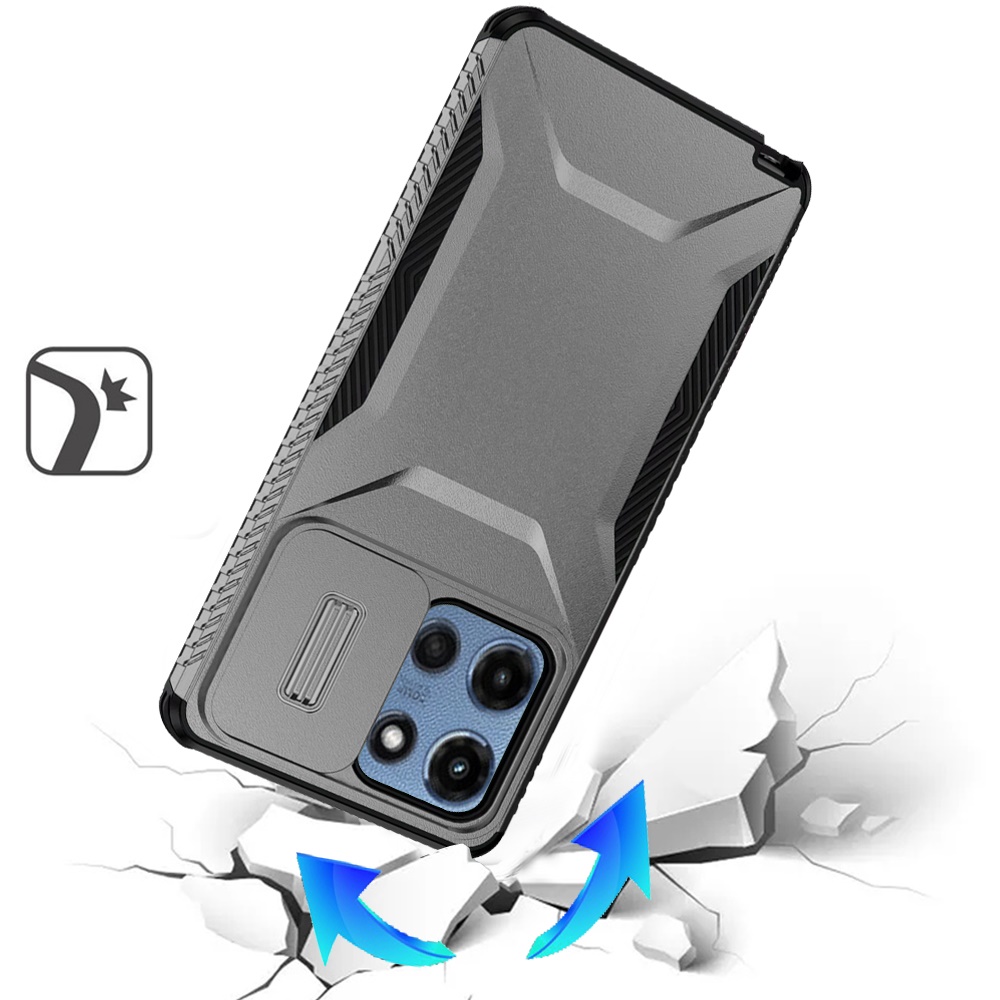 Custodia ibrida per Moto G 5G 2025 U Design - rosa caldo con rivestimento finestra fotocamera - Foto 29 di 40