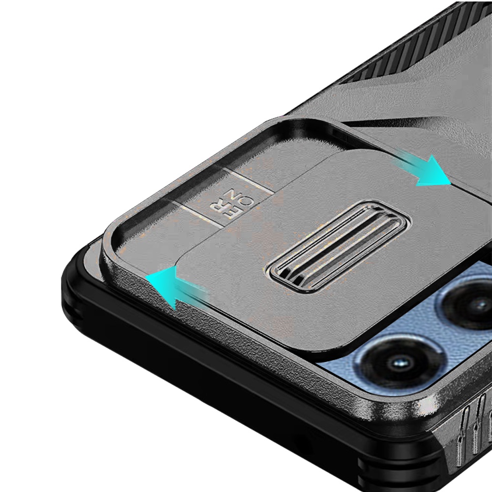 Custodia ibrida per Moto G 5G 2025 U Design - rosa caldo con rivestimento finestra fotocamera - Foto 30 di 40