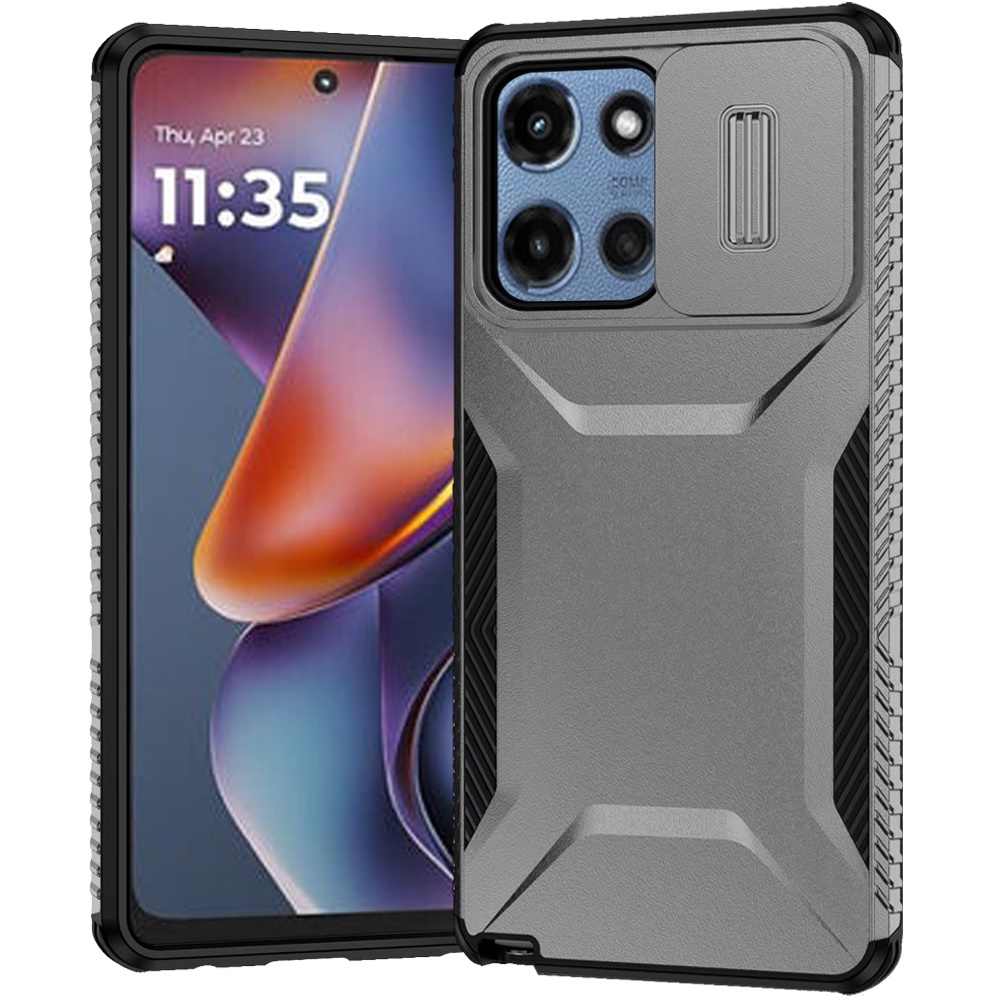 Custodia ibrida per Moto G 5G 2025 U Design - rosa caldo con rivestimento finestra fotocamera - Foto 31 di 40