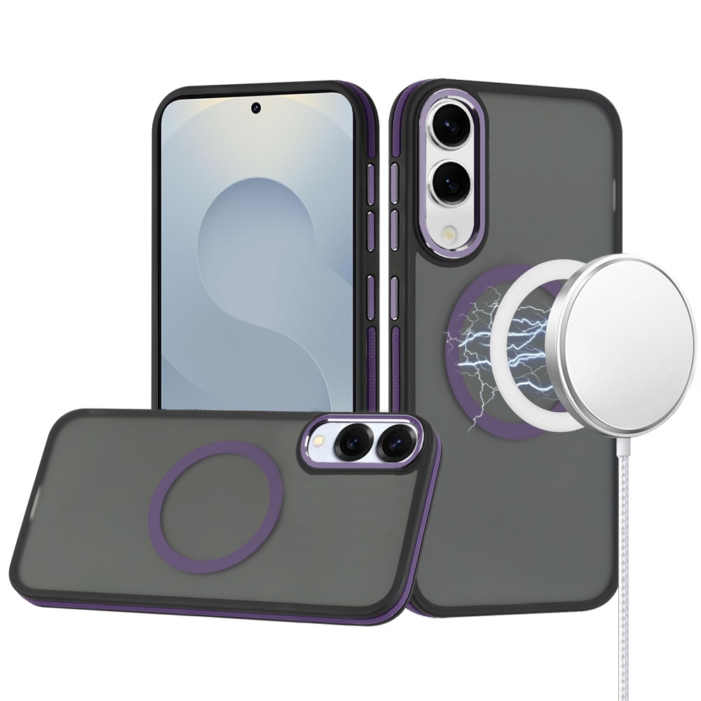 Für Samsung Galaxy S25 Edge: Magnetischer Ring Skin mit Metalltasten - - Bild 8 von 12
