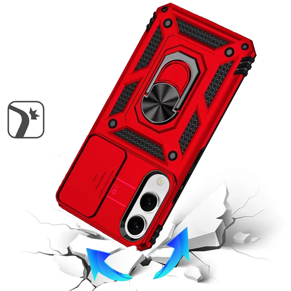 Für Samsung Galaxy S25 Edge Magnet Ring Ständer Hülle - - Bild 7 von 9