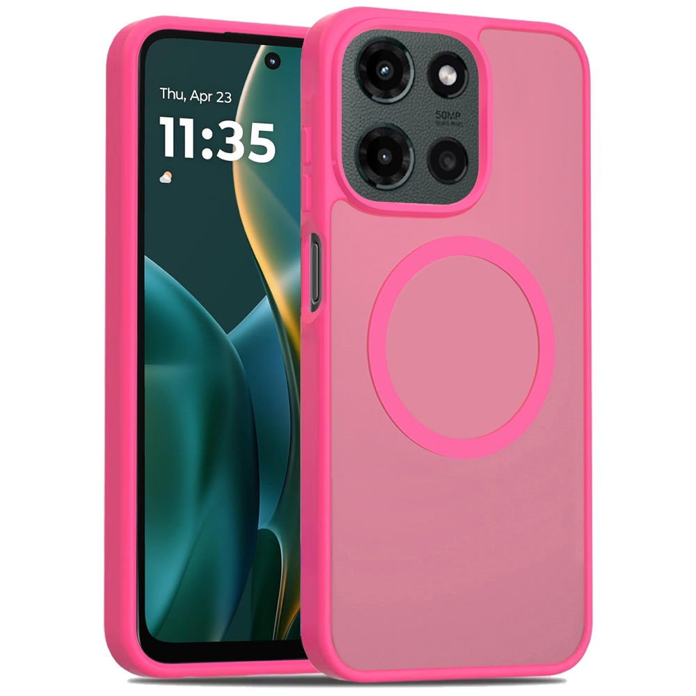 For Moto G Stylus 5G 2025 Hybrid Case - , Smooth Matte, Magnetic Circle - Picture 20 of 21