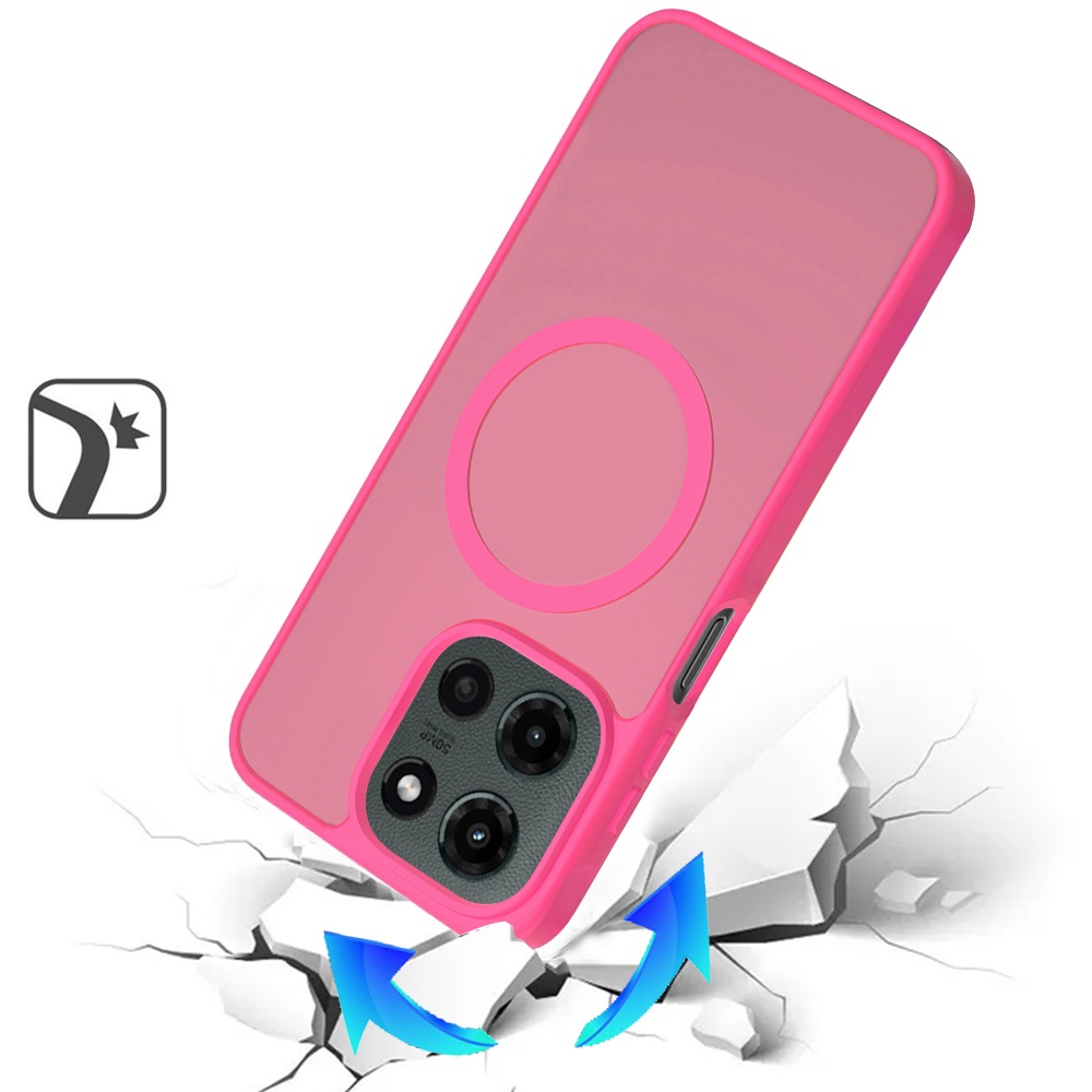 For Moto G Stylus 5G 2025 Hybrid Case - , Smooth Matte, Magnetic Circle - Picture 21 of 21