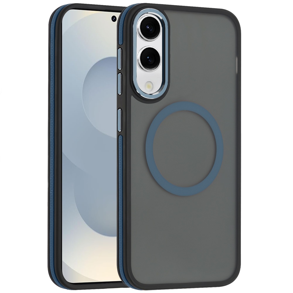 Für Samsung Galaxy S25 Edge: Magnetischer Ring Skin mit Metalltasten - - Bild 10 von 12