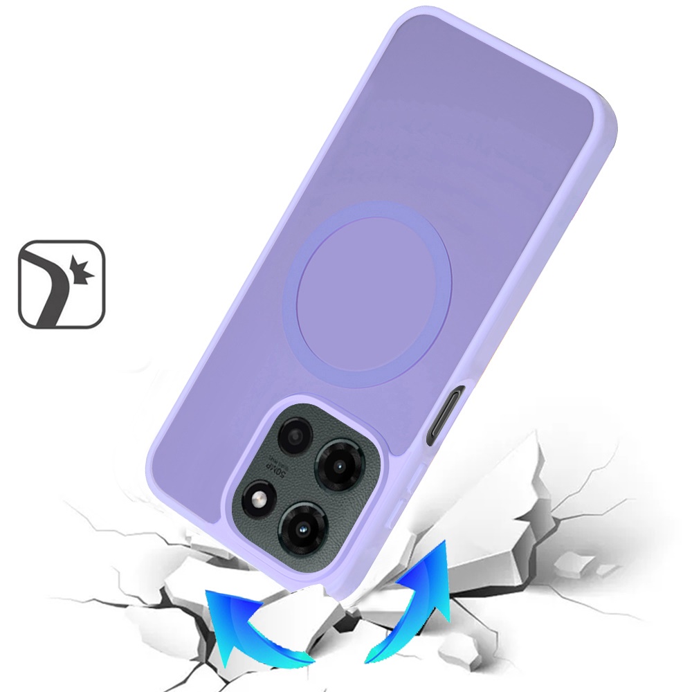 For Moto G Stylus 5G 2025 Hybrid Case - , Smooth Matte, Magnetic Circle - Picture 12 of 21