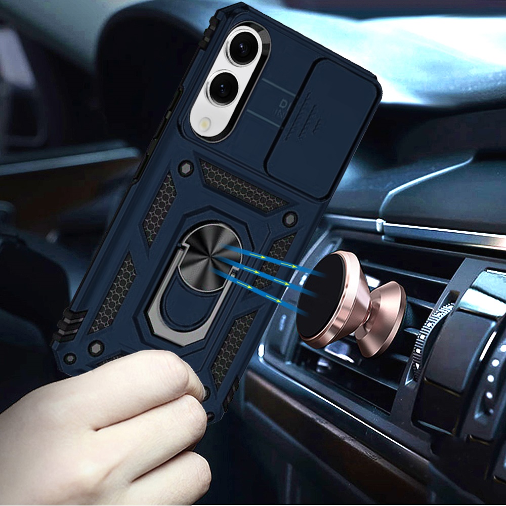 Für Samsung Galaxy S25 Edge Magnet Ring Ständer Hülle - - Bild 5 von 9