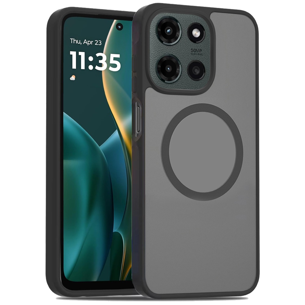For Moto G Stylus 5G 2025 Hybrid Case - , Smooth Matte, Magnetic Circle - Picture 17 of 21