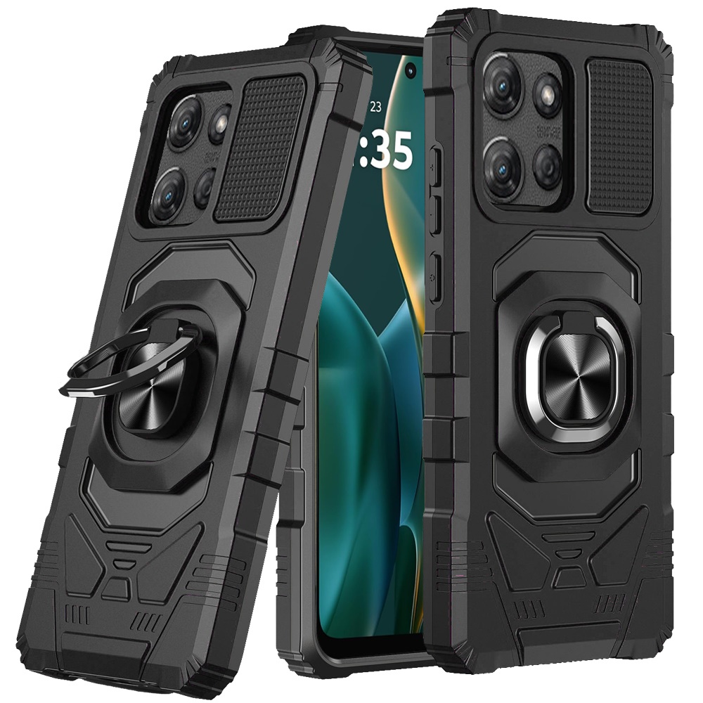 Funda híbrida con soporte de anillo magnético para Moto G Stylus 5G 2025 - - Imagen 16 de 21