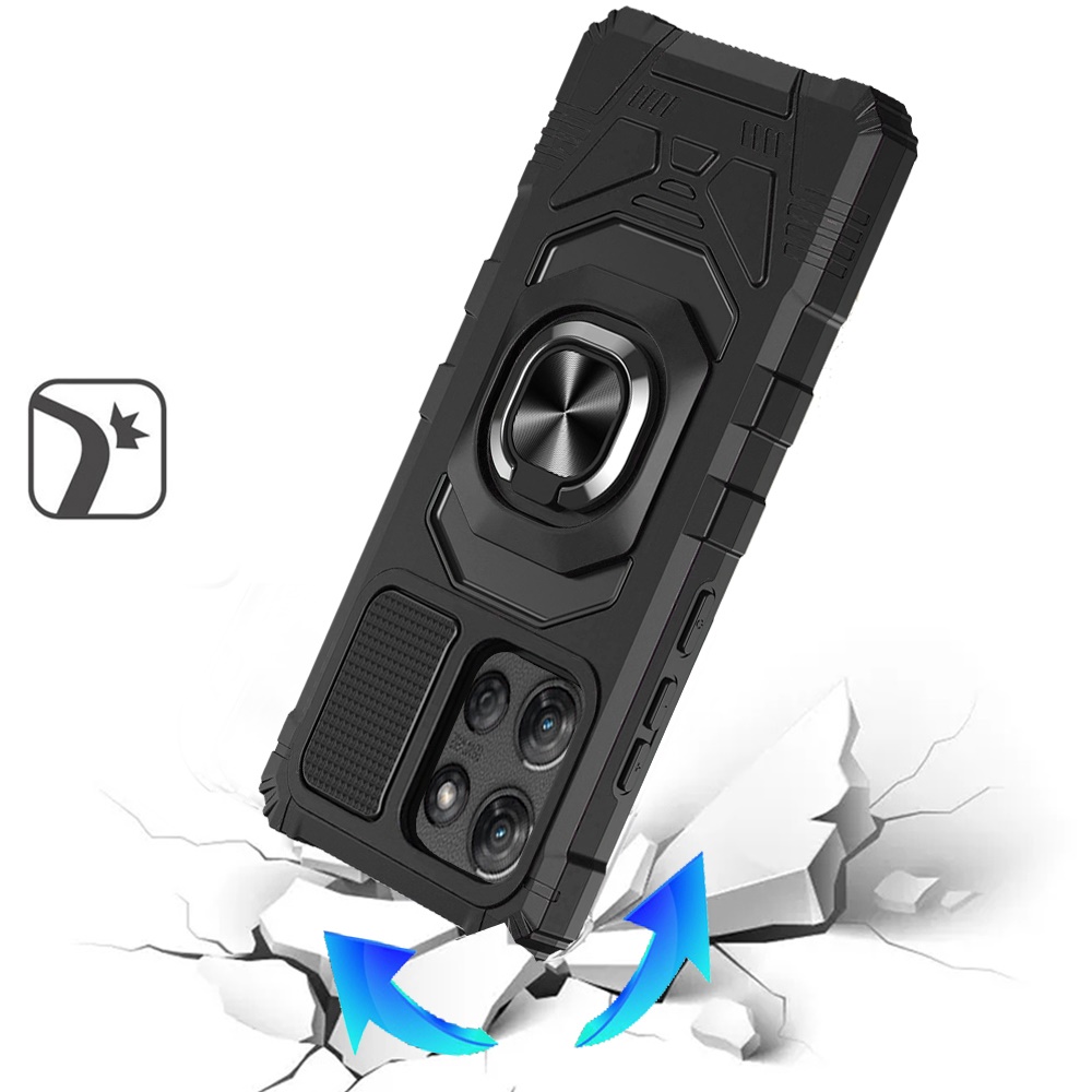 Funda híbrida con soporte de anillo magnético para Moto G Stylus 5G 2025 - - Imagen 17 de 21
