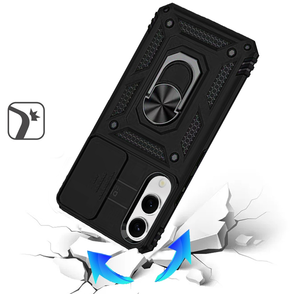 Für Samsung Galaxy S25 Edge Magnet Ring Ständer Hülle - - Bild 1 von 9