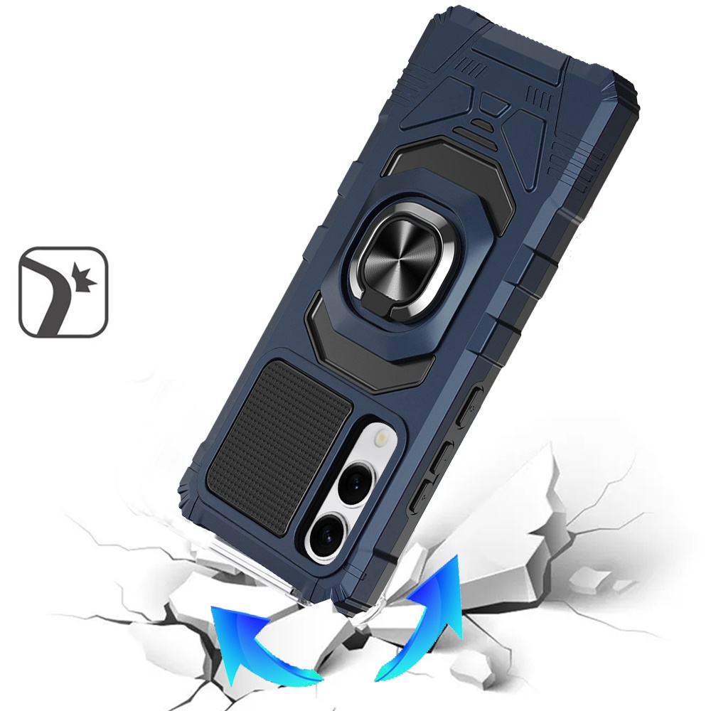 Für Samsung Galaxy S25 Edge Hülle mit Magnet Ring Ständer - - Bild 9 von 12