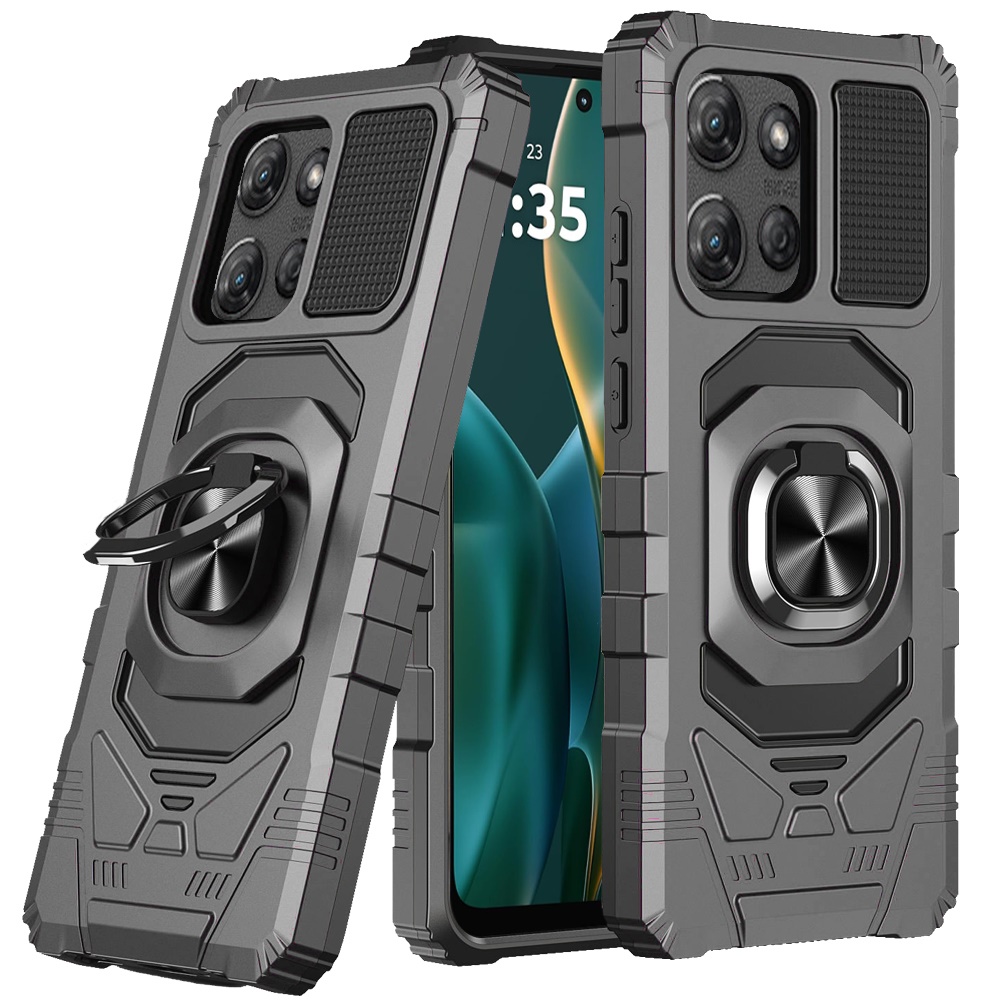 Funda híbrida con soporte de anillo magnético para Moto G Stylus 5G 2025 - - Imagen 19 de 21