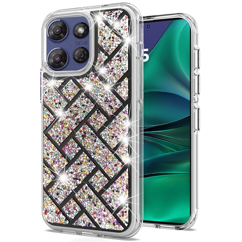 For Moto G Stylus 5G 2025 Bling Hybrid Case Cover - - Picture 11 of 21
