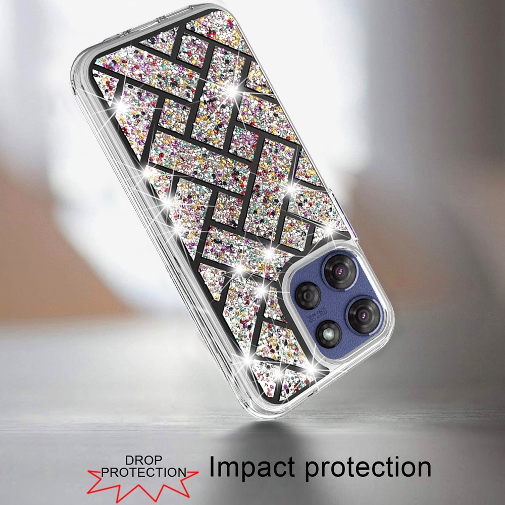For Moto G Stylus 5G 2025 Bling Hybrid Case Cover - - Picture 12 of 21