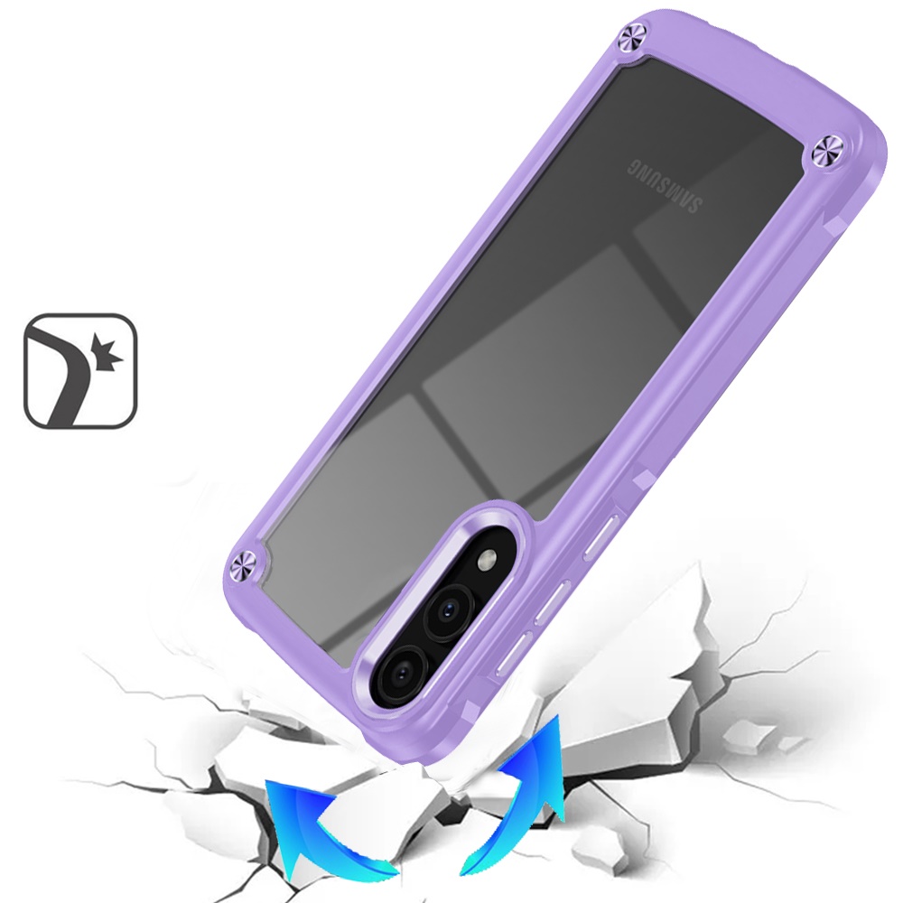 Für Samsung Galaxy S25 Edge Ultimate Transparente Hülle mit Metalltasten - - Bild 11 von 15