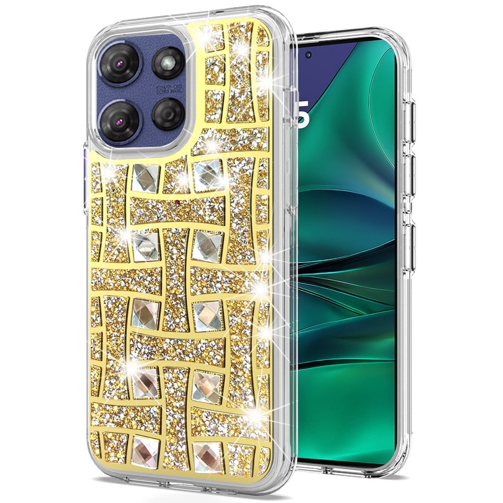 For Moto G Stylus 5G 2025 Bling Hybrid Case Cover - - Picture 4 of 21