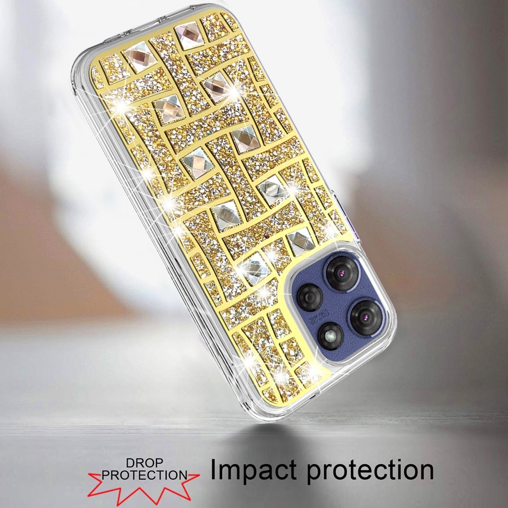 For Moto G Stylus 5G 2025 Bling Hybrid Case Cover - - Picture 6 of 21