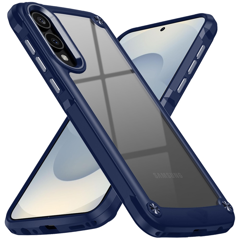 Für Samsung Galaxy S25 Edge Ultimate Transparente Hülle mit Metalltasten - - Bild 8 von 15