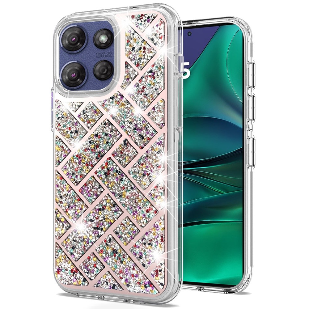 For Moto G Stylus 5G 2025 Bling Hybrid Case Cover - - Picture 15 of 21