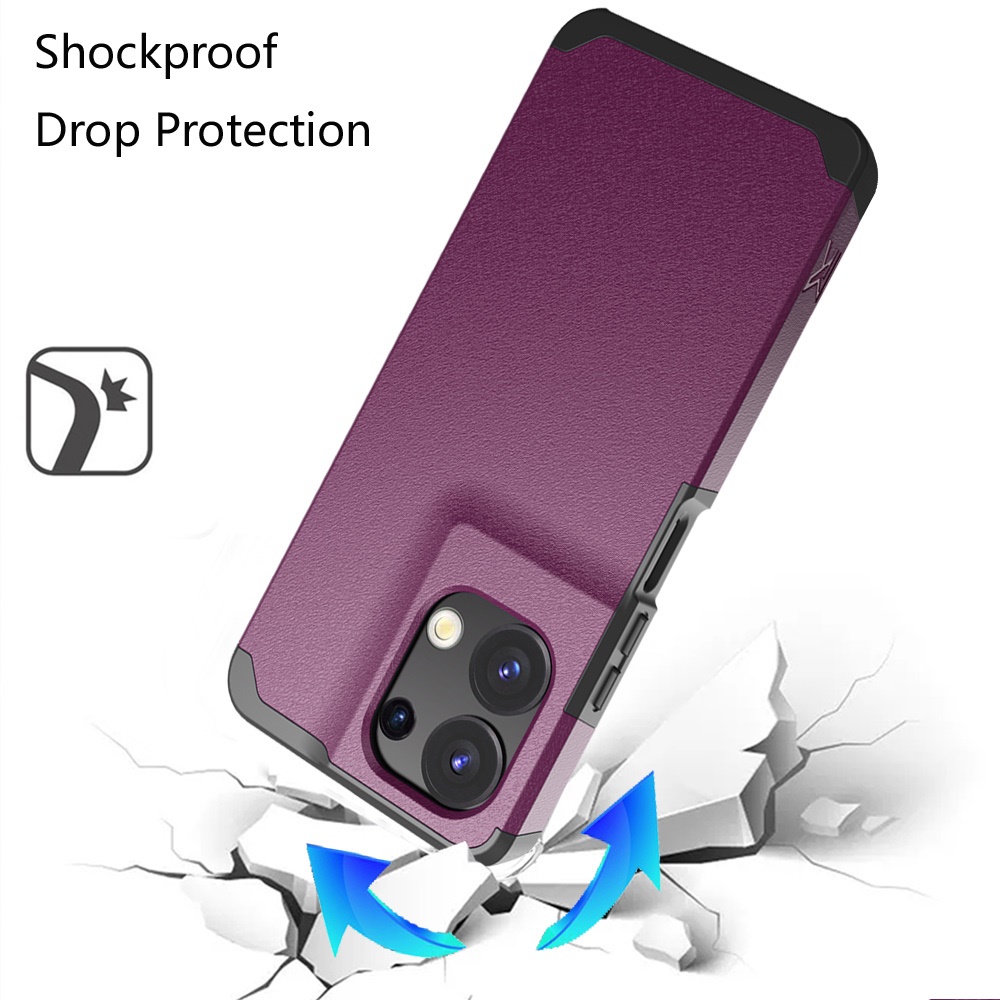 For TCL K32 5G Tough Hybrid Case - , Magnet Mount Friendly - Picture 6 of 30