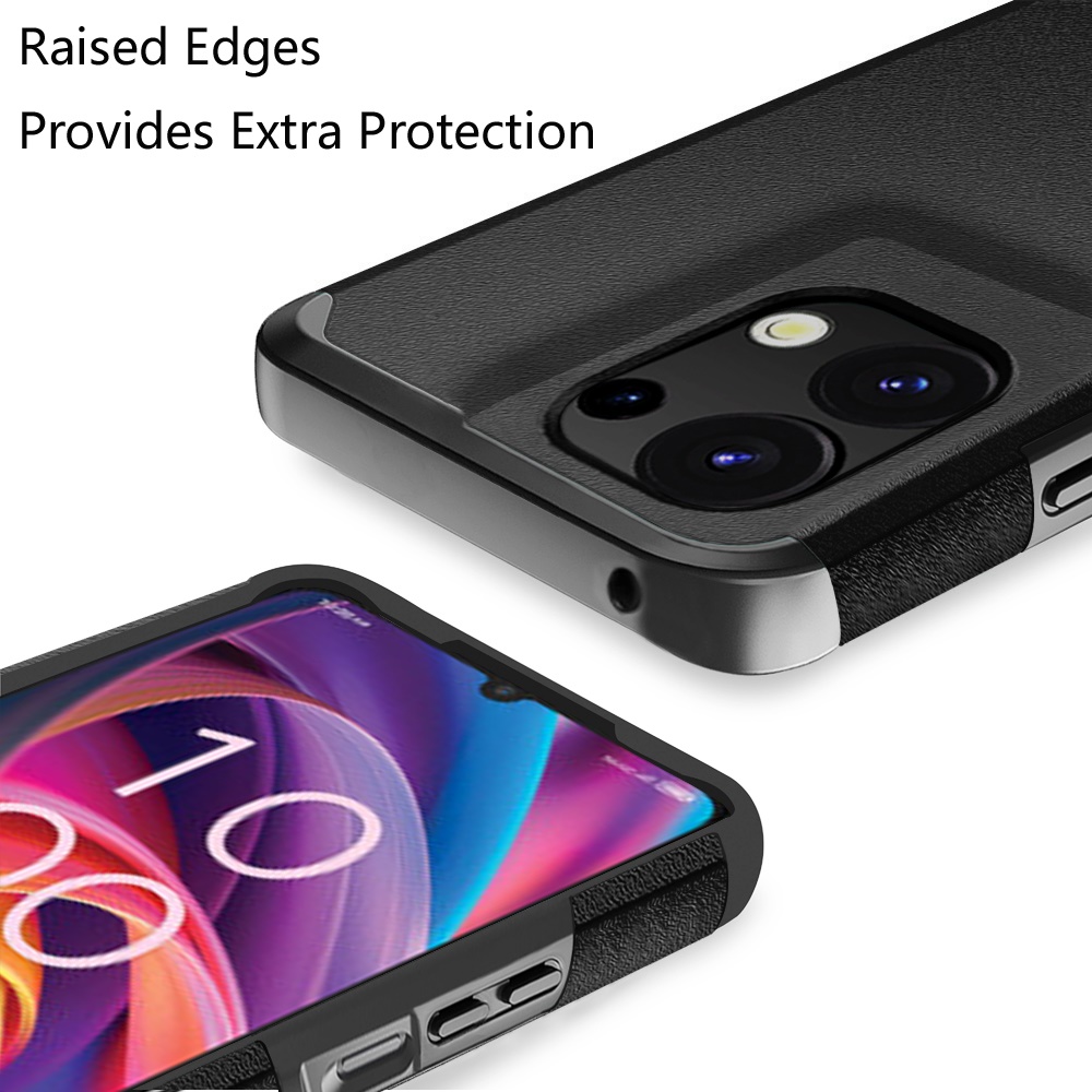 For TCL K32 5G Tough Hybrid Case - , Magnet Mount Friendly - Picture 23 of 30