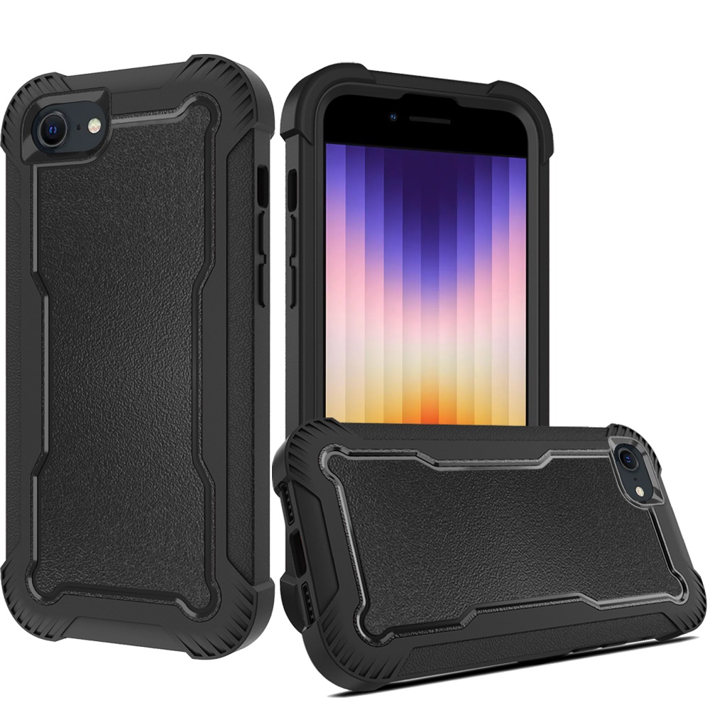 For iPhone SE 3 (2022) SE/8/7 Sturdy Think 3in1 Tough Hybrid - - Picture 3 of 7