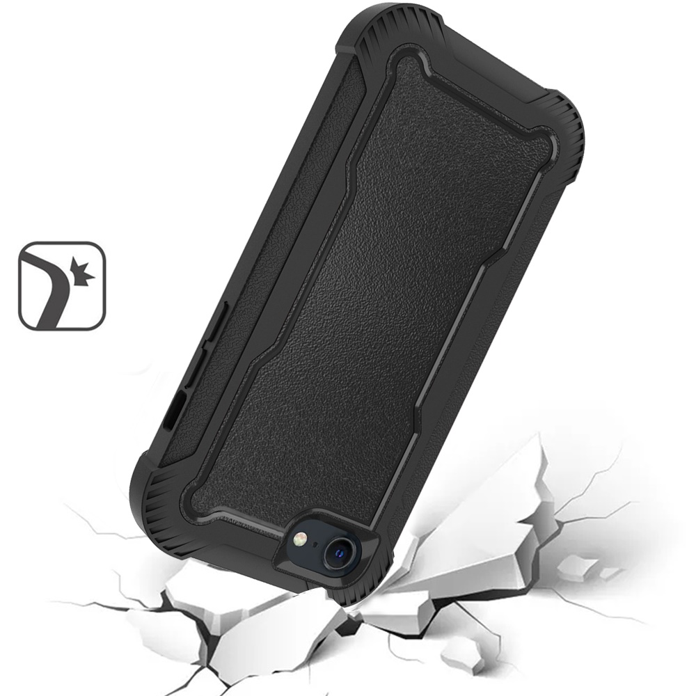 For iPhone SE 3 (2022) SE/8/7 Sturdy Think 3in1 Tough Hybrid - - Picture 4 of 7