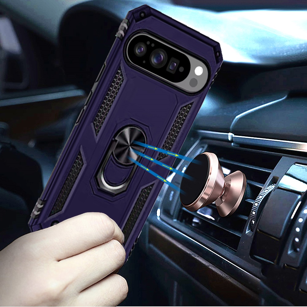 Für Google Pixel 10 Pro XL Magnet Ständer Hybrid Case Hülle - Bild 2 von 21