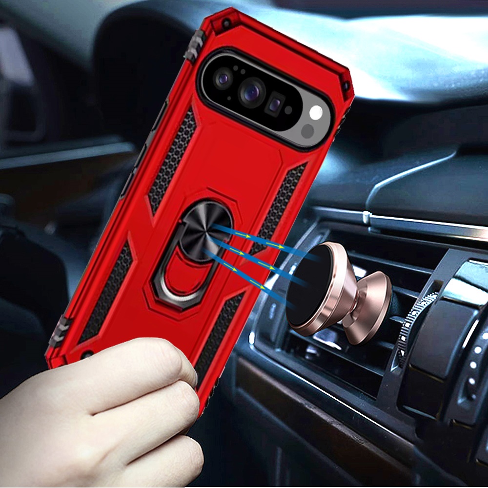 Für Google Pixel 10 Pro XL Magnet Ständer Hybrid Case Hülle - Bild 12 von 21