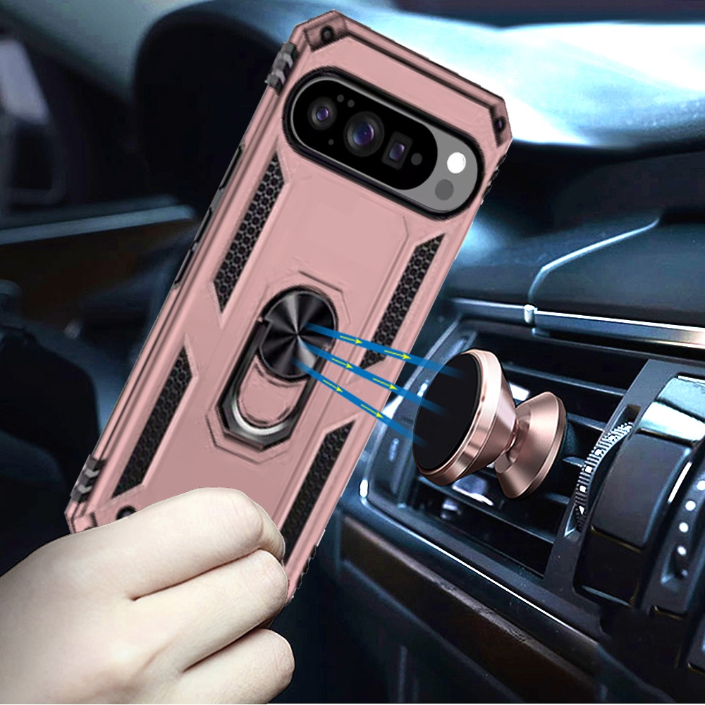 Für Google Pixel 10 Pro XL Magnet Ständer Hybrid Case Hülle - Bild 8 von 21
